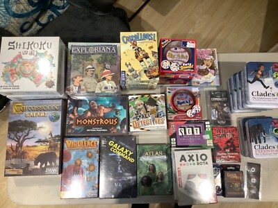 VERSCHIEDENE KLEINE BRETTSPIELE NEU IM KARTON