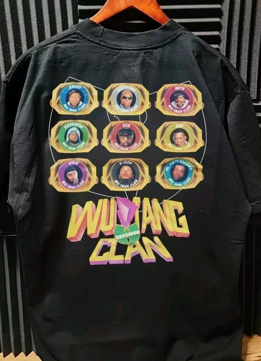 WU RANGERS ON A SHAKA HEAVYWEIGHT GARMET DYED T SHIRT 