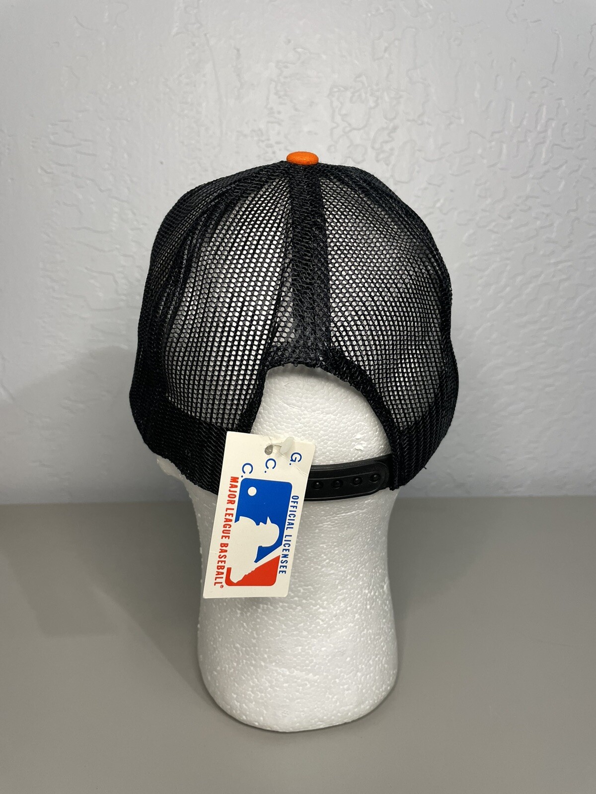 Vintage San Francisco Giants Mesh SnapBack Baseball Hat GROSSCAP Green