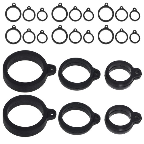 30 Pcs Silikon-Aufhängering Mann Anti-verlorener Tragbare Aufhängeringe - 第 1/12 張圖片