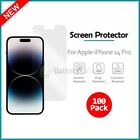 100-Pack Lcd Ultra Clear Hd Screen Protector for Apple iPhone 14 Pro