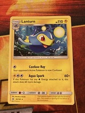 Lanturn 50/149 Non-Holo Rare Pokemon Card Sun & Moon-NM