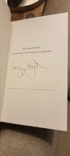 A Wild Winter Swan by Gregory Maguire SIGNED 1st Edition 1st Printing HB DJ LNC! - Picture 8 of 12