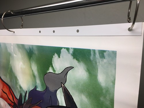 Pokémon Yveltal X & Y Vinyl Banner Toys R Us Store Display Schild 2013 Nintendo XY - Bild 5 von 9
