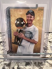 2025-26 Topps Basketball #267 Steve Kerr Spurs Golden Mirror SSP