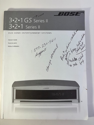 Bose AV3-2-1II Media Center DVD CD Player Console for 3-2-1 Series II + Manual - Picture 13 of 16