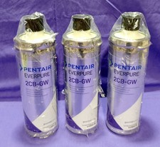 Lot Of 3 Pentair Everpure 2CB-GW