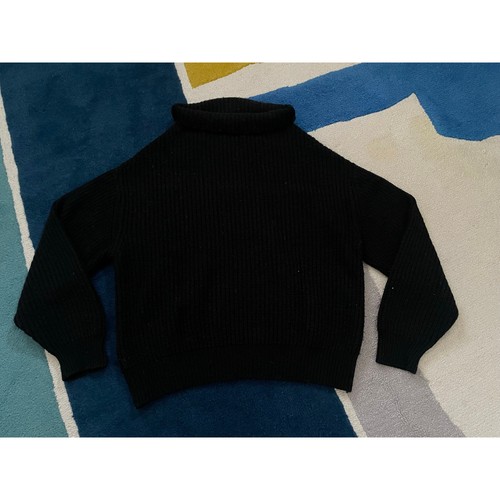 Aritzia Wilfred Montpellier Turtleneck Oversized Merino Wool Sweater Size Medium - Picture 3 of 7