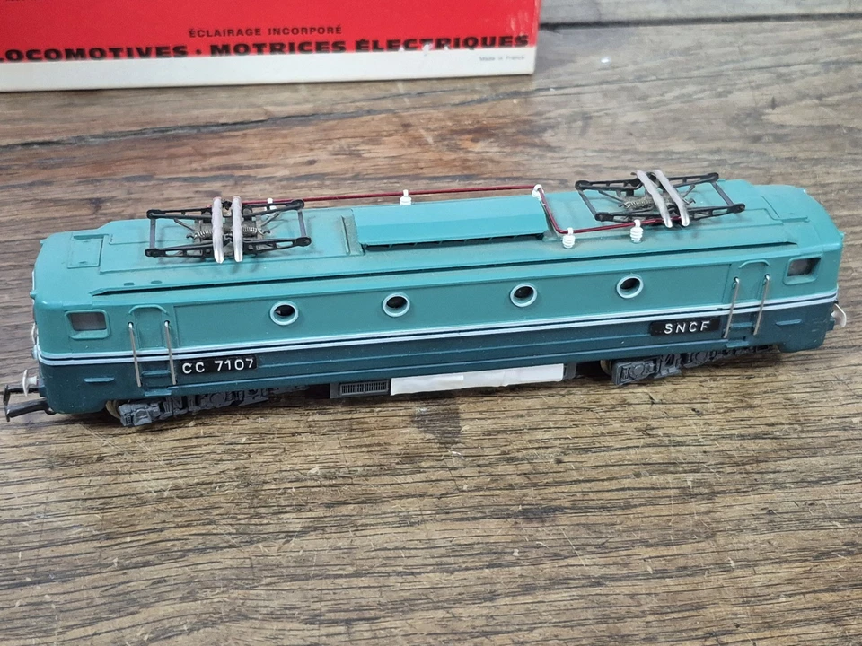 Ancienne Locomotive Jouef Train Électrique Ho (Non Testé) - Photo 4/4