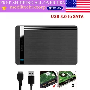 USB 3.0 SATA SSD Disque dur externe Portable Bureau Mobile Disque dur Case