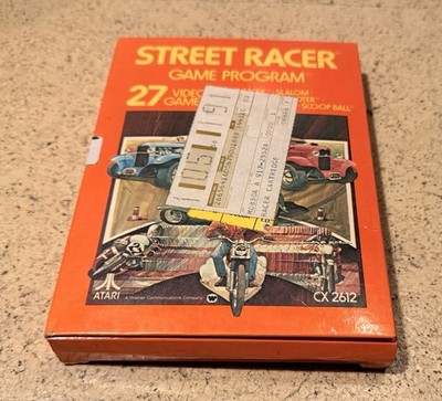 Atari 2600 Spiel   Street Racer 12   Gatefold in OVP NTSC getestet