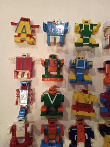 Alphabots Transformer Alphabet Robot 25 Letter Set Replacements Vintage 1985 - Picture 7 of 10