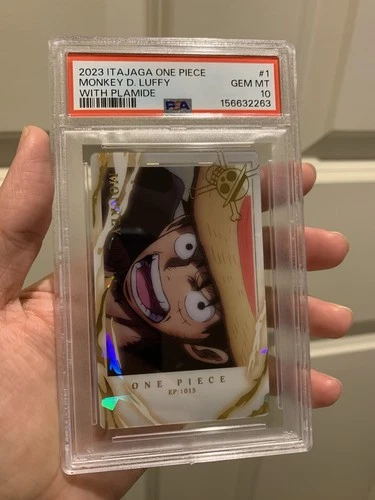 PSA 10 2023 ITAJAGA ONE PIECE WITH PLAMIDE 1 MONKEY D. LUFFY