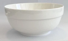 Serving Bowl White 8” High Quality Porcelain French Style Dowan