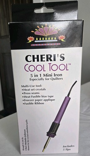 Cheri's Cool Tools 5 in 1 Mini Iron In A Box