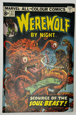 WEREWOLF BY NIGHT - Comic Book #27. Marvel Comics March 1974. No.27. UK .VF 8.0