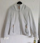 Damen Bench Fleece Jacke Größe M Beige Grau Gefüttert