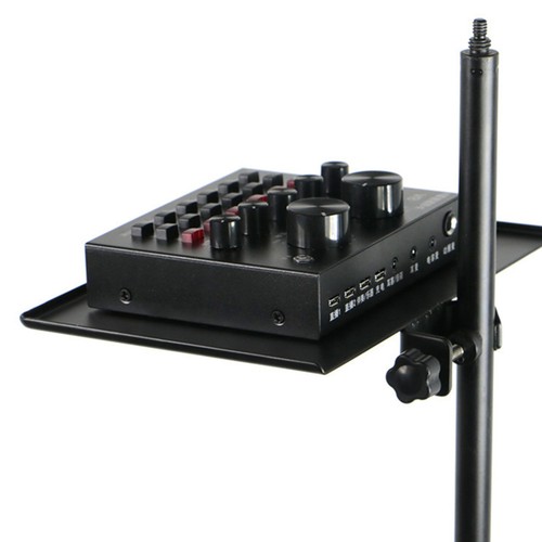2 PCS Microphone Clamp Tray Tripod Sound Card Work Stand Clip Shelf - 第 11/12 張圖片
