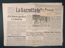 Pagina Rivista La Gazzetta dello Sport n. 8 (1947) Bertani, Lusetti