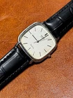 Seiko Dolce 6030-5420 Square Vintage Watch Silver Tested Japan Used F/S