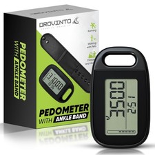 Ankle Pedometer Step Counter for Walking - Distance Counter - Activity Tracke...