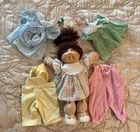 Cabbage Patch Kids Doll Vintage 1978 1982 Blue Eyes, Brown Hair, Dimples