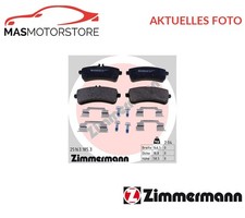 SATZ BREMSBELÄGE BREMSKLÖTZE HINTEN ZIMMERMANN 251631853 P NEU OE QUALITÄT