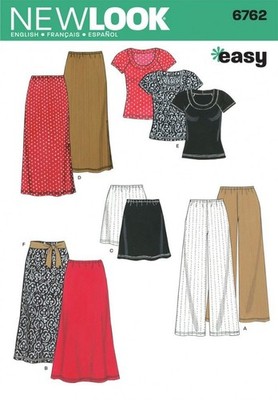 New Look Papier Schnittmuster 6762