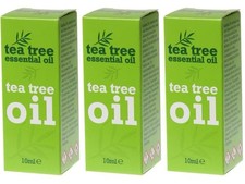 3x Tea Tree 100% Pure Essential Oil Anti Fungal Anti Bacterial Anti Virus - 10ml