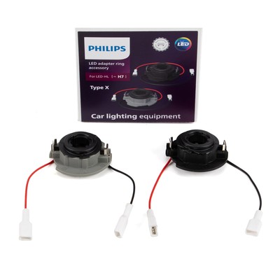 PHILIPS 11020X2 Adapterringe Type X Lampenfassung für Ultinon Pro6000 H7 LED