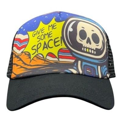 Give Me Some Space Hat Funny Sarcastic Special Effect Graphic Novelty Cap