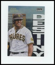 2022 Stadium Club Chrome Dynasty & Destiny #1 Juan Soto Baseball Card