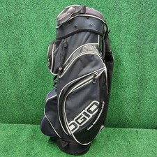 OGIO Spyke Cart Carry Golf Bag Black 15-Dividers 6-Pockets