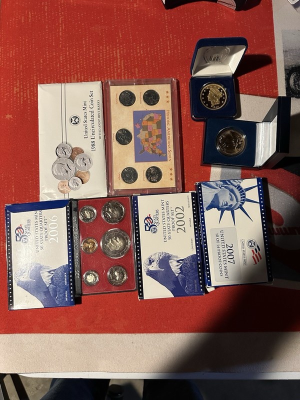 coin lot collection