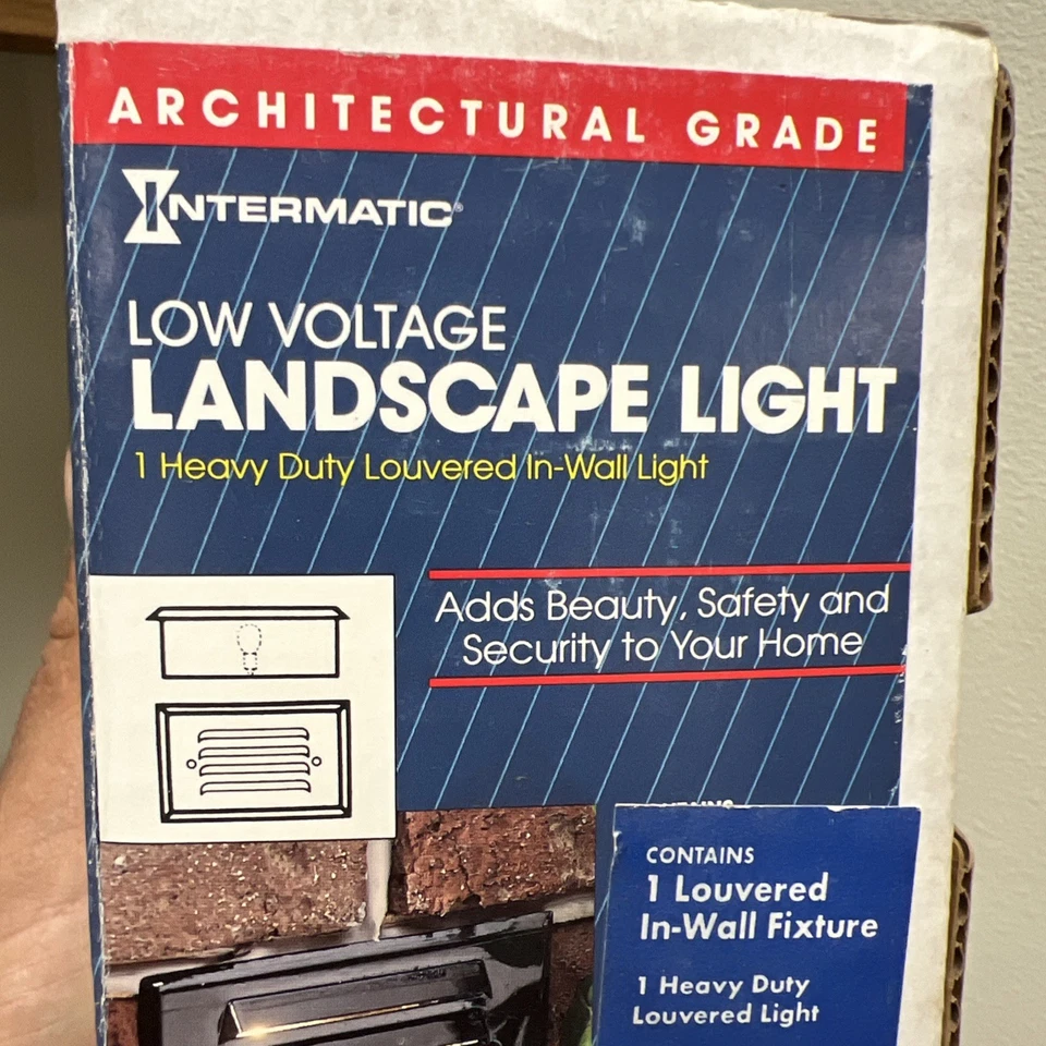 Paquete de 2 - Iluminación de bajo voltaje empotrada de grado arquitectónico Intermatic Malibu CL900 Foto 3 de 4