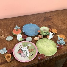 Vintage Collectible 1990s Miniature Tea Set Mix, And Match