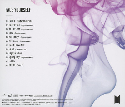CD FACE YOURSELF (Standard Edition) Japan BTS Music Signal (1 CD