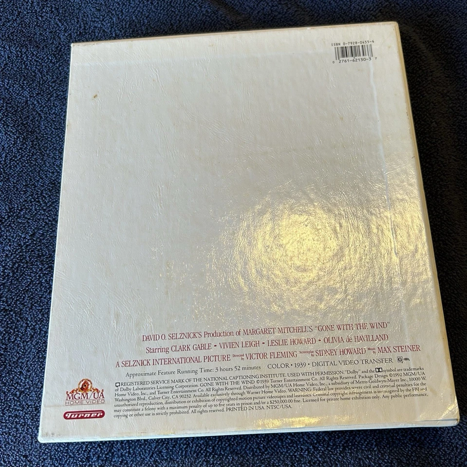Gone with the wind VHS Deluxe Edition MGM Foto 3 de 3