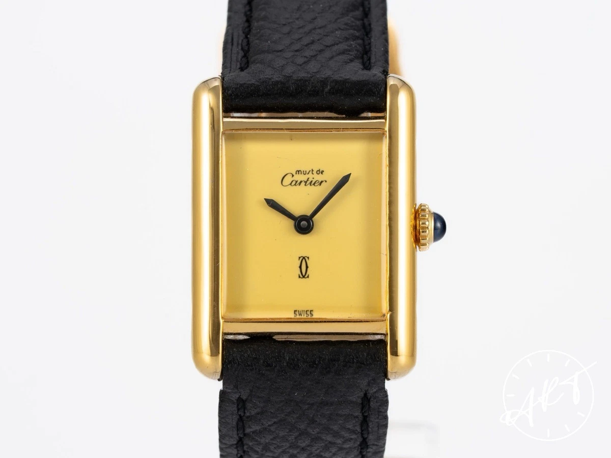 Cartier Must de Cartier 21 - 28 mm, Yellow Gold for sale | eBay