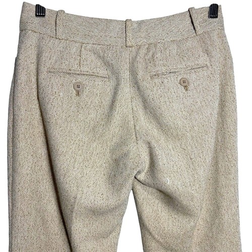 THE LIMITED | Women's Creamy Beige Cassidy Fit Herringbone Trouser Pants size 0R - Picture 11 of 11