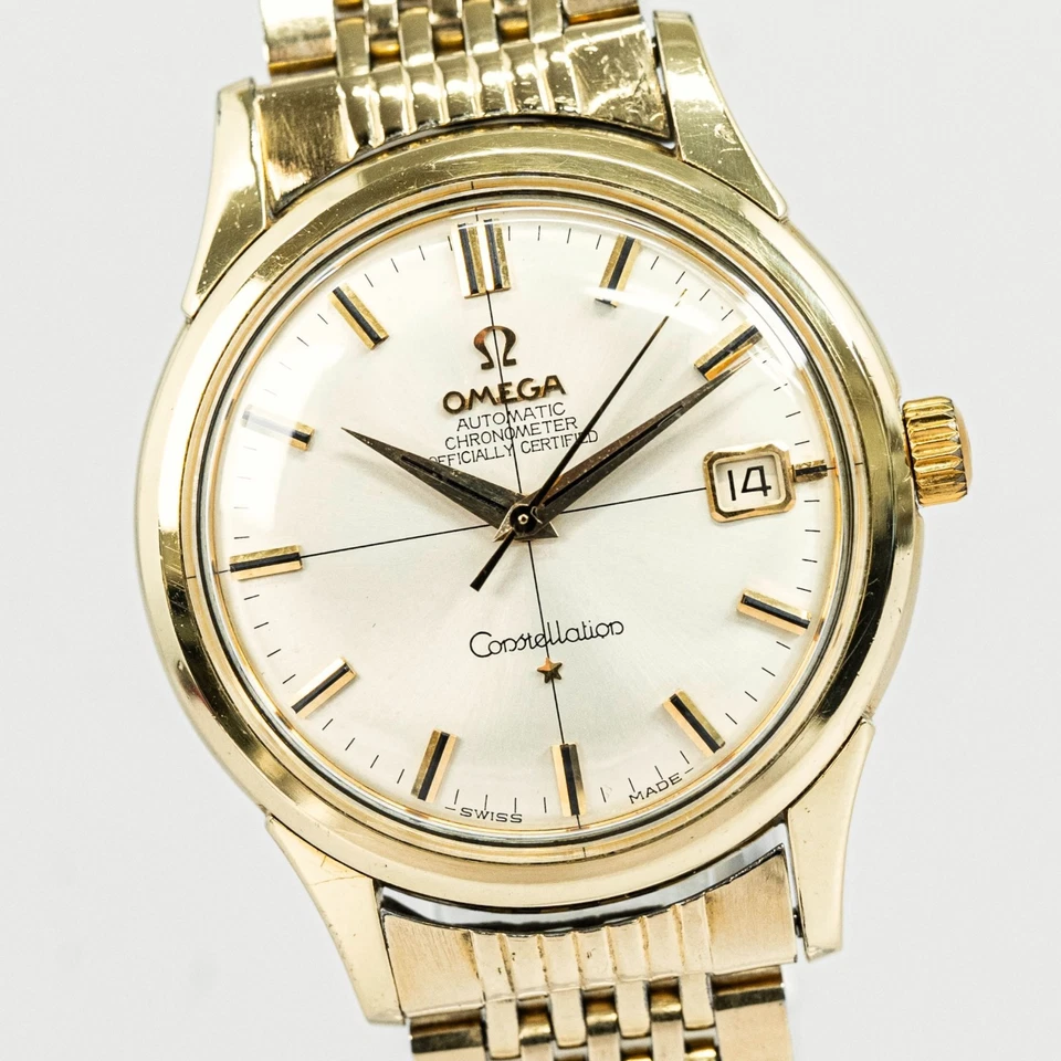 Sin tarifas **CASI COMO NUEVO** De colección 1962 OMEGA Constellation Cal.561 automático 36 mm para hombre Foto 3 de 4