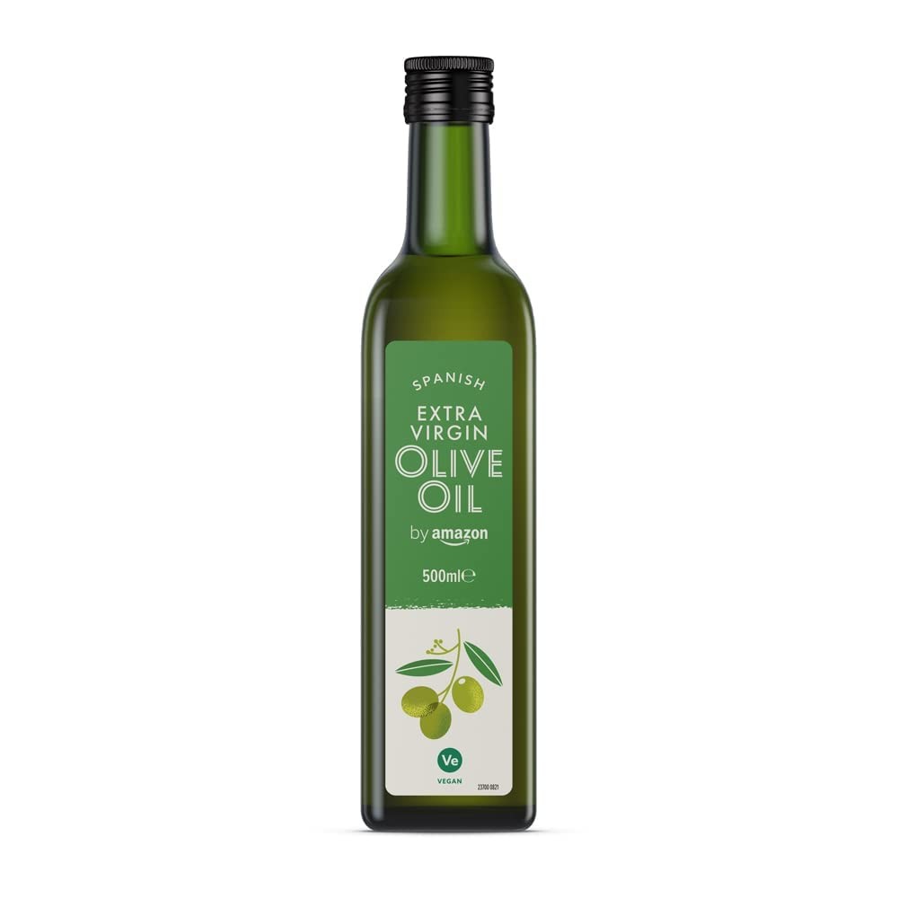 by Amazon Spanish Extra Virgin Olive Oil, 500ml 500 ml (Pack of 1), Oil