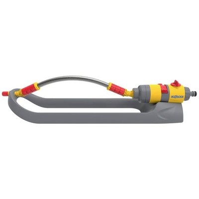 Hozelock Irrigatore Statico 2515 Con 8 Gettti D'Accia - Copertura 79 Mq Per Giardino