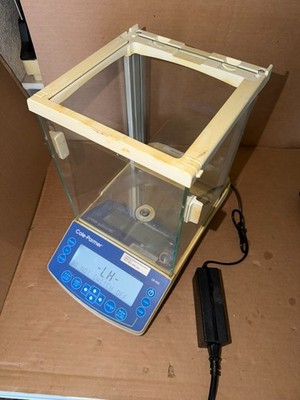 Cole-Parmer LB-400-220iN Analytical Balance 220g x 0.1mg LCD w/ Power Supply