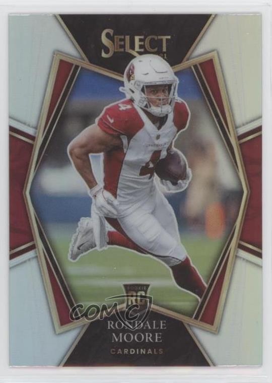 2021 Panini Select Premier Level Silver Prizm Rondale Moore #158 0y59