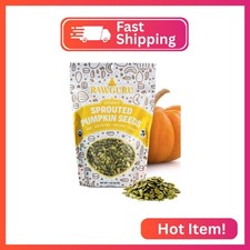 RawGuru Organic Sprouted Pumpkin Seeds - Pumpkin Seeds to Eat - 16 oz, Pack of 1 32.02 per gallon