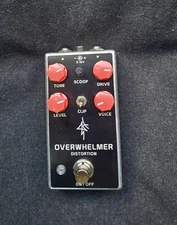 Hiero Effects Overwhelmer High Gain Distortion Overdrive Fuzz Guitar Pedal