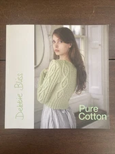 Debbie Bliss Pure Cotton Knitting Pattern Book 16 Summer & Spring Sweaters 2007