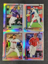 2025 Topps Chrome REFRACTORS with Rookies You Pick - READ