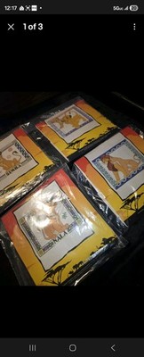 Vintage Disney Lion King Counted Cross Stitch Kits Lot Simba Nala Mufasa NEW Lot